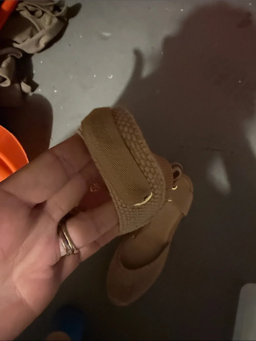 Zara Woven Espadrille Flats in Tan